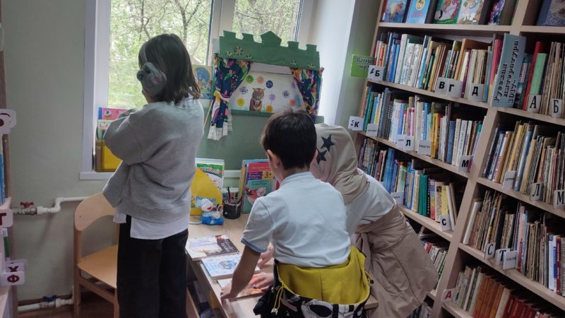 В Тучковской библиотеке – время с пользой и за играми