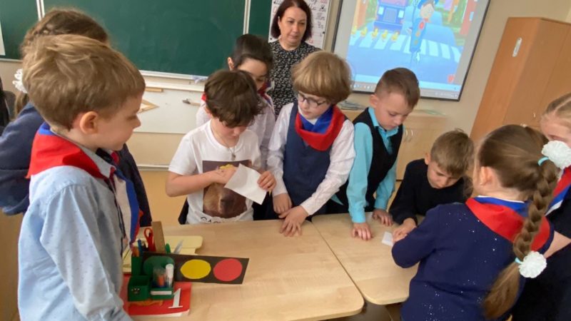 В Тучковской школе – час дорожной безопасности