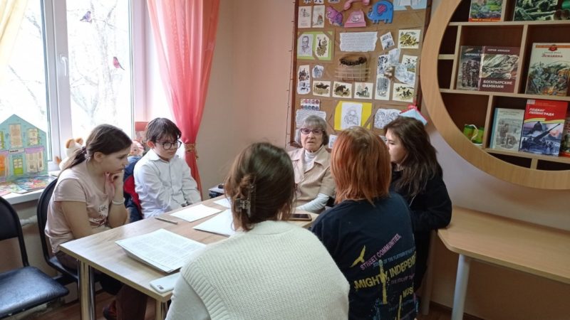 В Тучковской библиотеке встретились юные корреспонденты