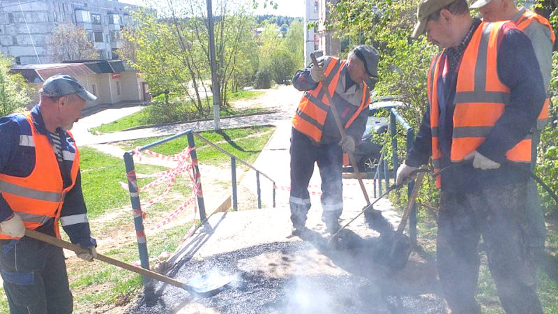 В Рузском округе ликвидировали более 1300 ям