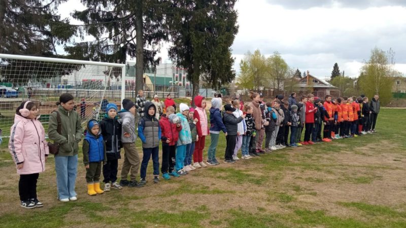 В Тучково соревновались дети