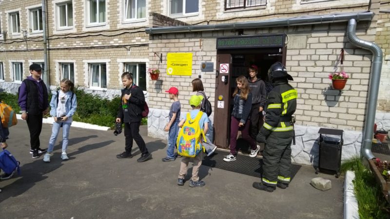 Пожарные участвовали в общеобластной тренировке