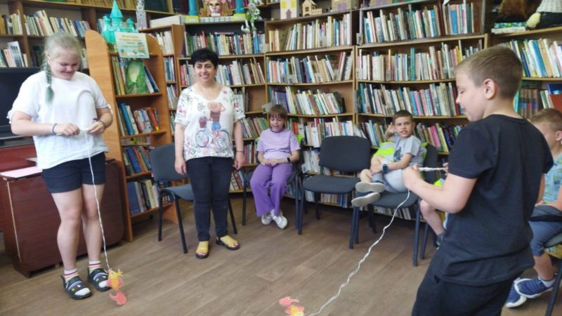 Ребята в «Солнышке» участвовали в театральном конкурсе