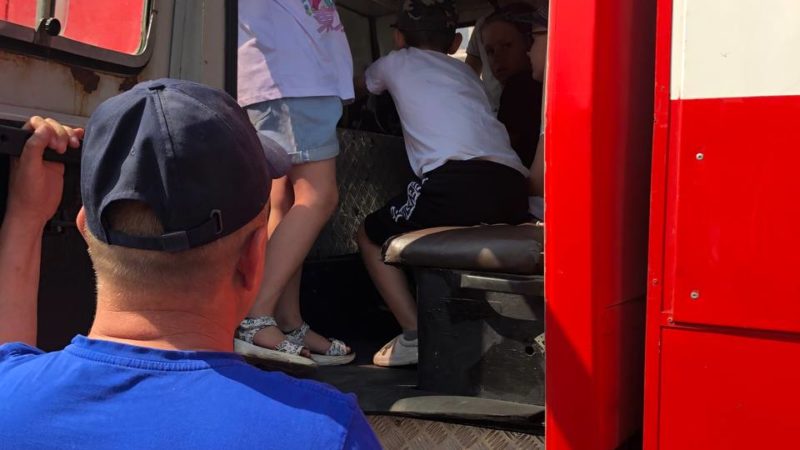 Юные ружане побывали в гостях у пожарных
