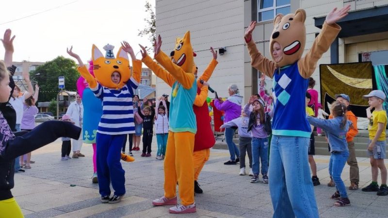 В Рузе прошла детская анимация