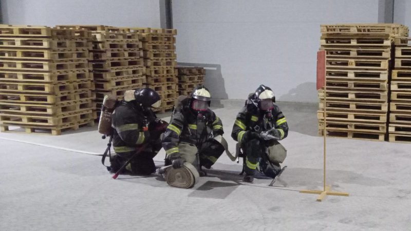 На мясокомбинате в Рузе прошли учения