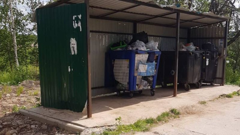 В Рузском округе приводят в порядок места сбора ТКО