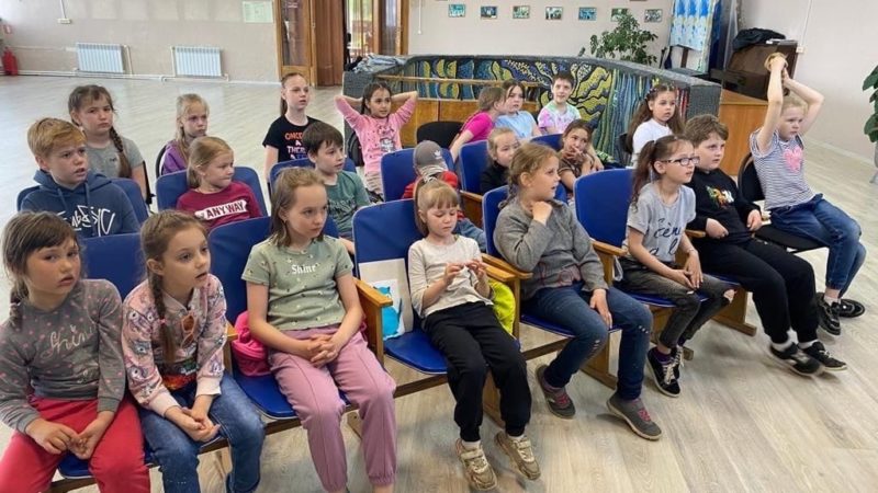 Космодемьянцы участвовали в игровой программе по сказкам Пушкина