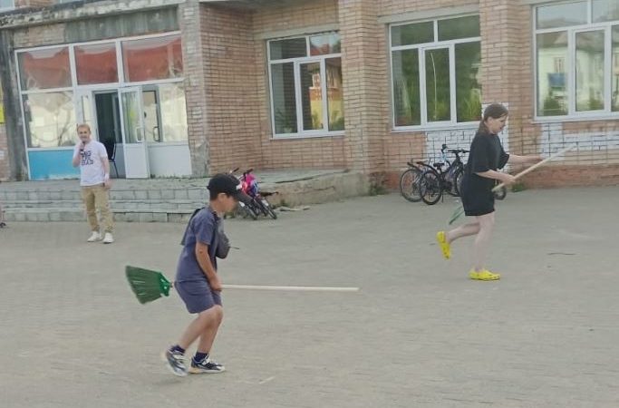 В Брикете состязались дети