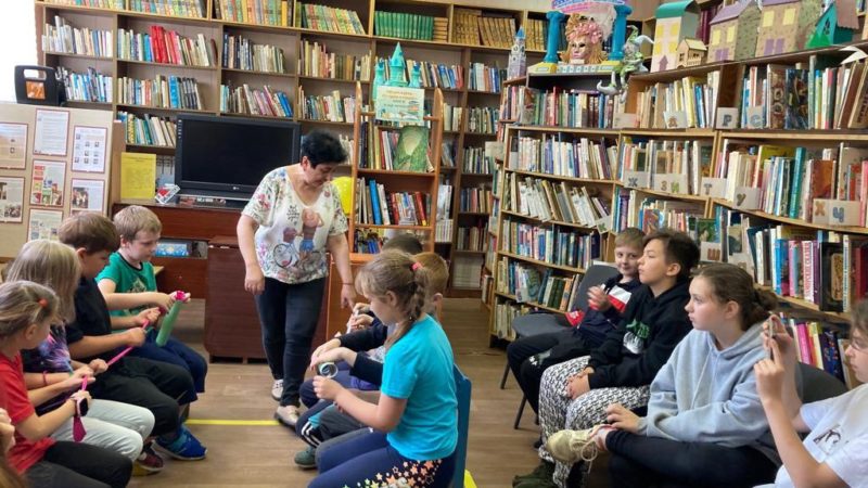 Юные дороховчане участвовали в конкурсах и играх