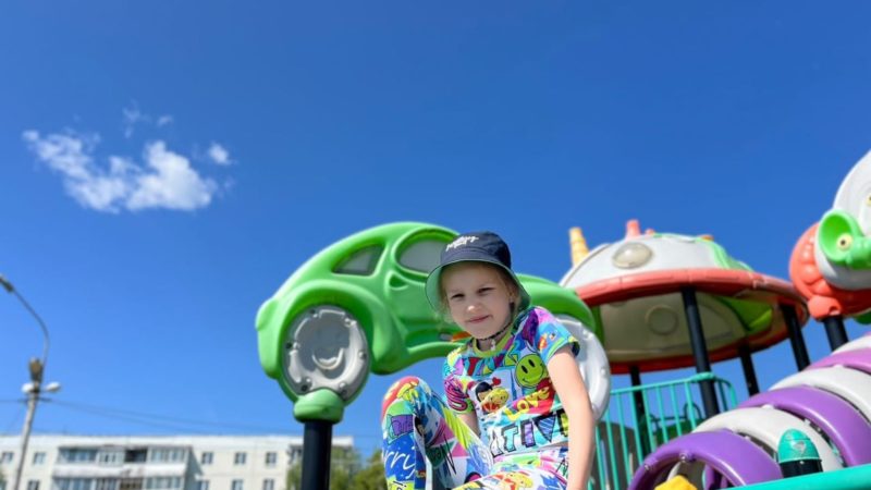 В «Улыбке» дети играли в футбол, волейбол и классики