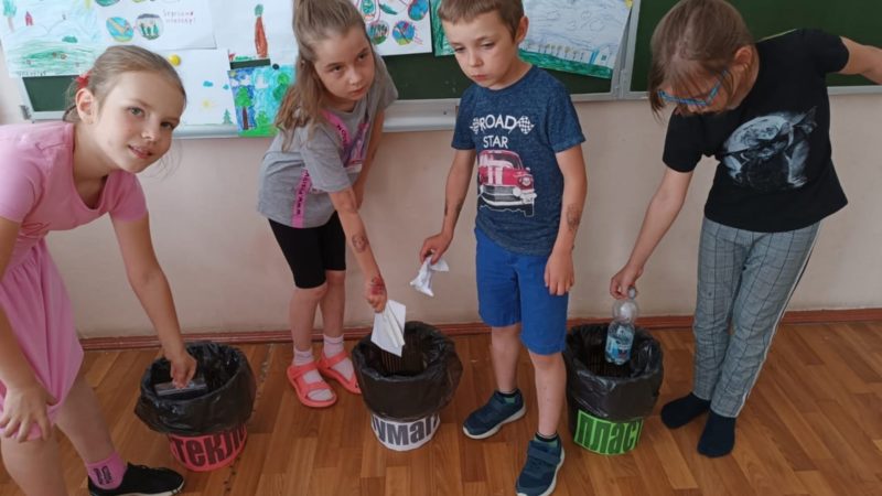 В лагере «Город Радость» поговорили об экологии