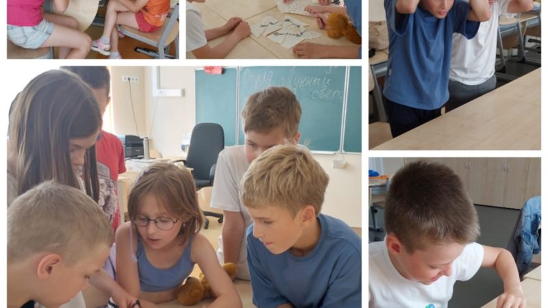 В «Искорке» дети поговорили о юннатах и необходимости беречь природу