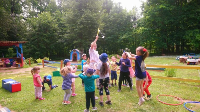 Космодемьянские детсадовцы участвовали в летнем празднике