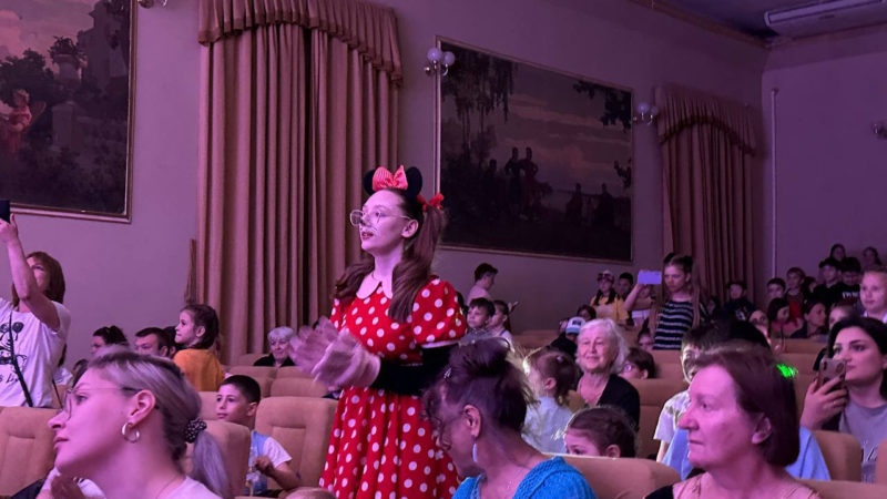 Молодогвардейцы провели анимационную программу для юных тучковцев