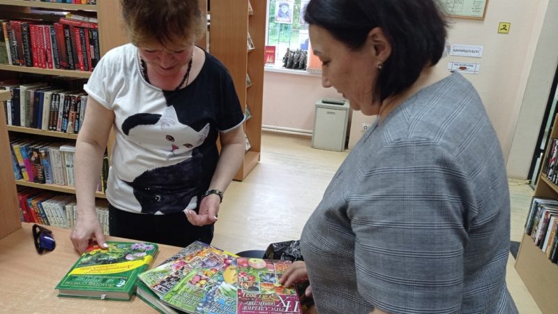 Сначала в Тучковскую библиотеку, потом – на дачу