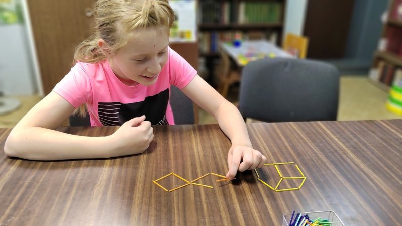 На вид простая, а на деле сложная игра – в Краснооктябрьской библиотеке