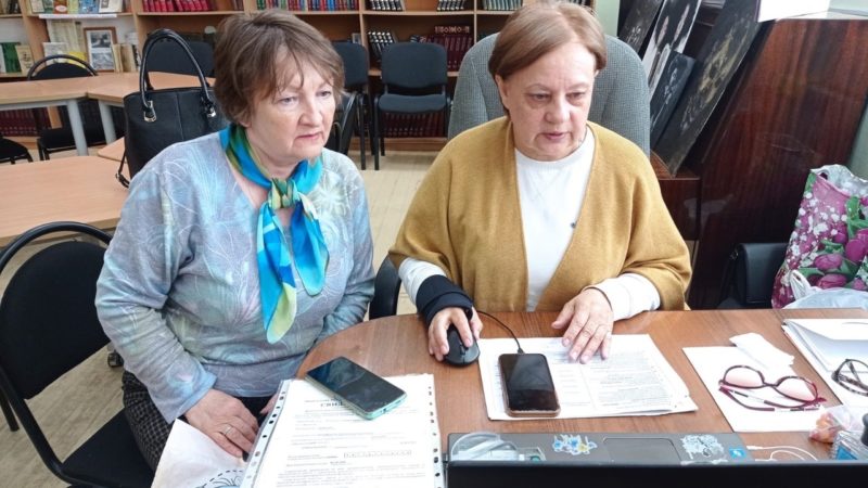 Тучковцы старшего поколения осваивали полезные приложения