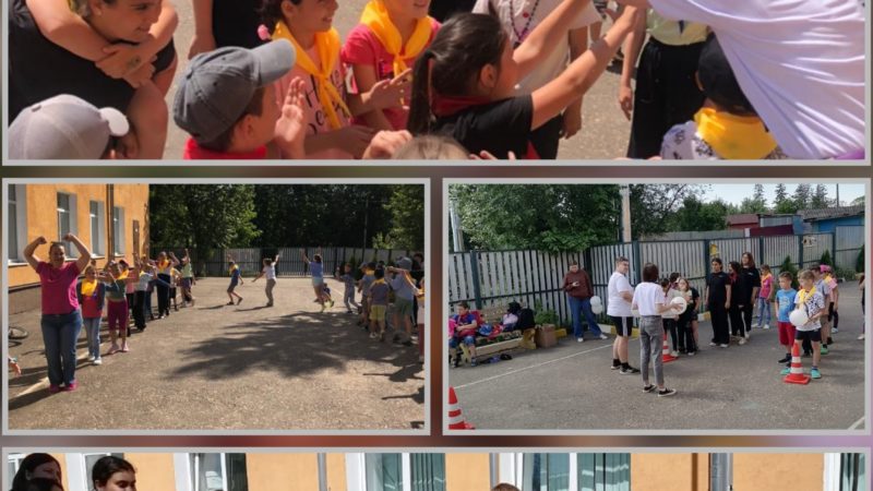 В «Солнышке» прошло шоу мыльных пузырей