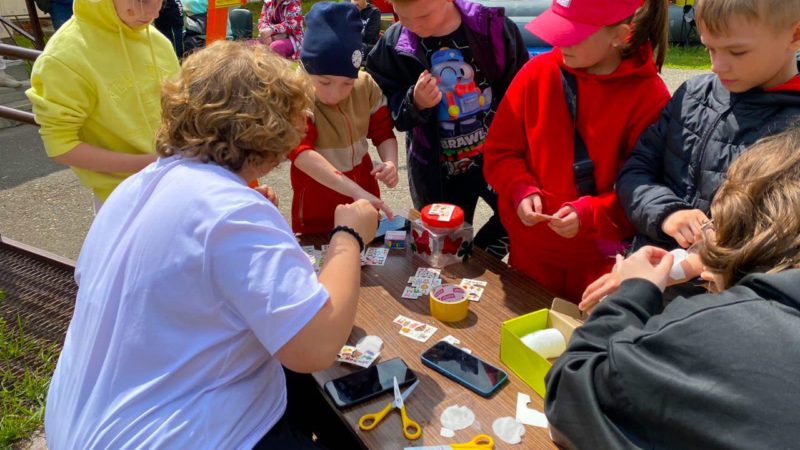 Горбовцы приняли участие в «Радуге веселья»