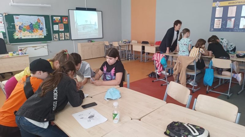 Юные тучковцы поговорили о герольдах и гербах