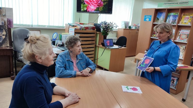 В Тучковской библиотеке создавали летнее настроение