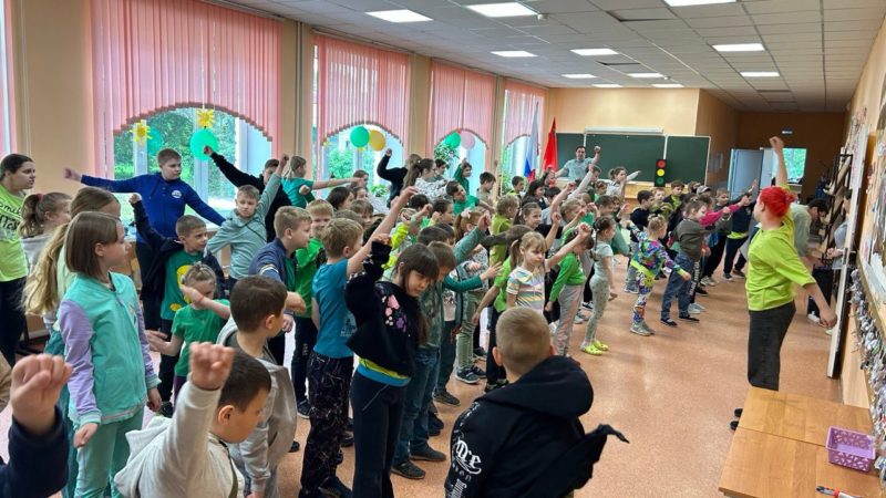 «Зеленый день» в лагере «Солнышке» был посвящен экологии