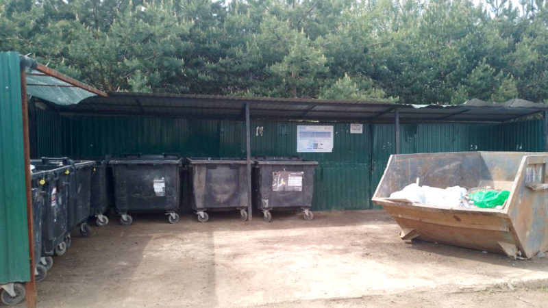 В Рузском округе следят за состоянием контейнерных площадок