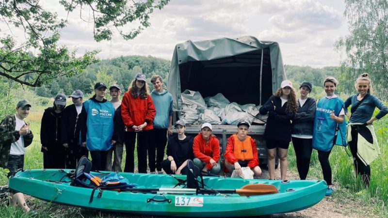 Участники экологической акции собрали 8 кубов мусора