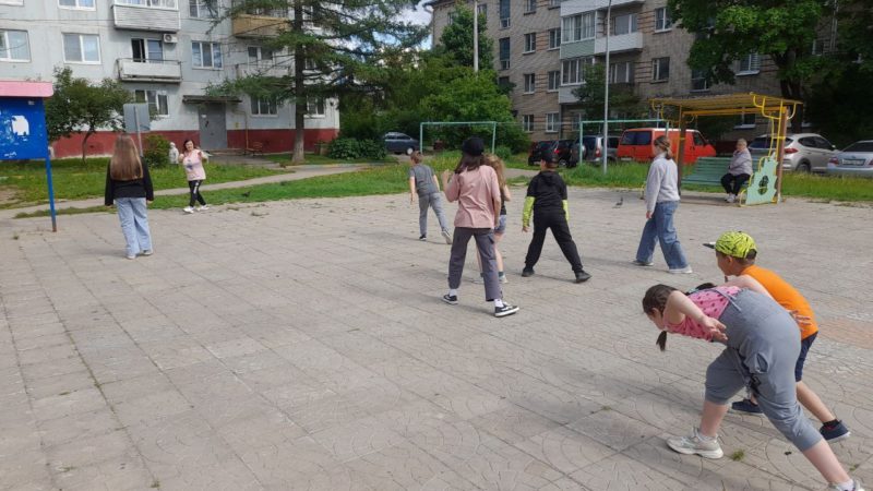 Подвижные игры – для маленьких ружан