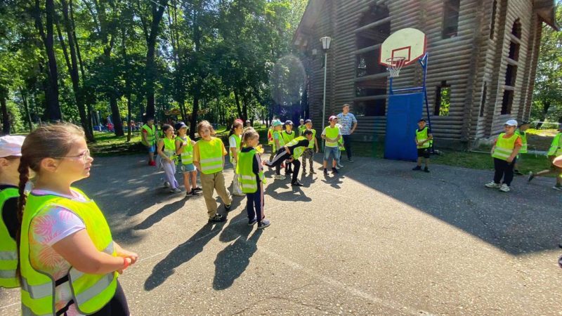 На Городке дети вспоминали игры бабушек и дедушек