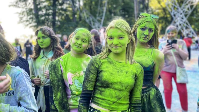 Команда «7 красок» порадовала ружан