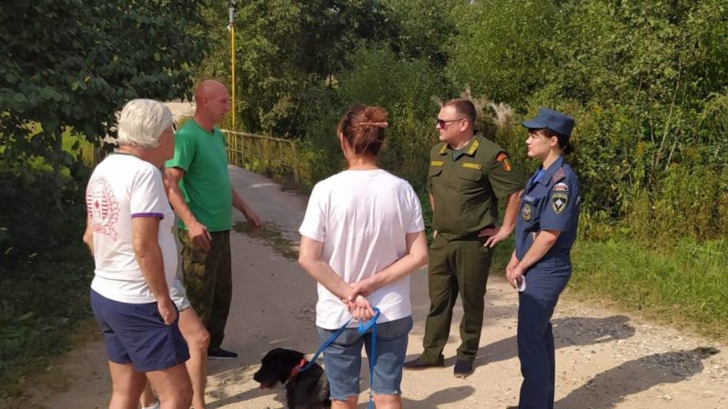 Лесная охрана патрулирует леса