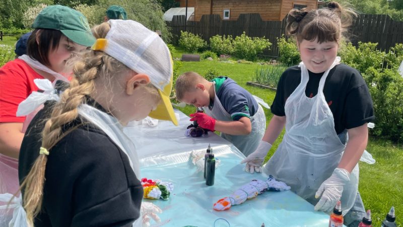 Дороховчане осваивали технику тай-дай