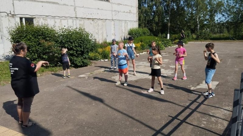 На «Веселой планете» не скучали дети