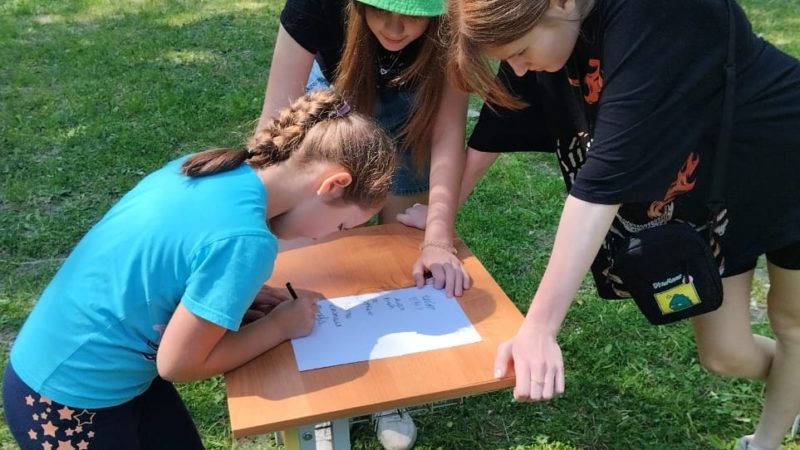 В «Солнышке» ребята проявляли силу, ловкость и быстроту