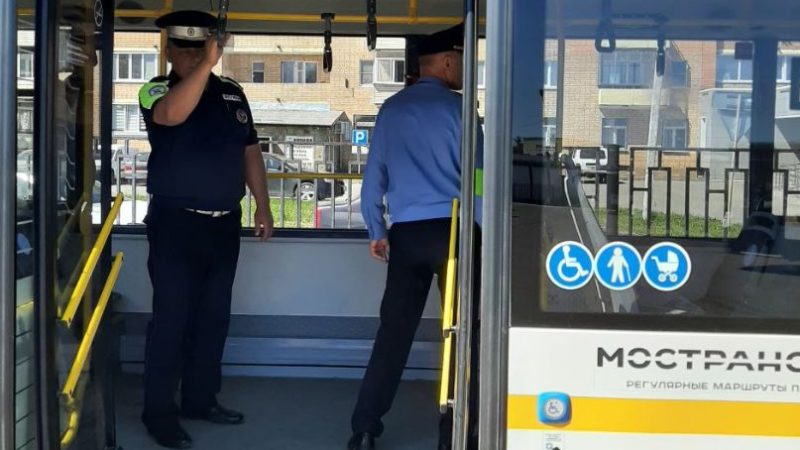 В Рузе проверяли санитарно-техническое состояние автобусов