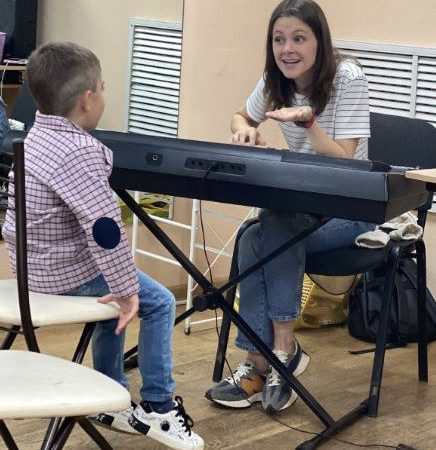 Музыкальное занятие для юных ружан