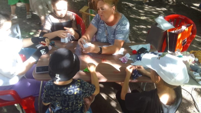 На Городке делали «Рузскую куклу»