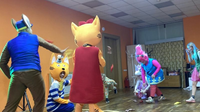 В Рузском ЦКиИ веселились и играли дети