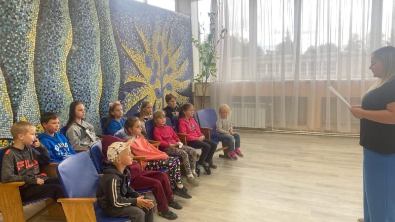 Космодемьянцы отгадывали загадки