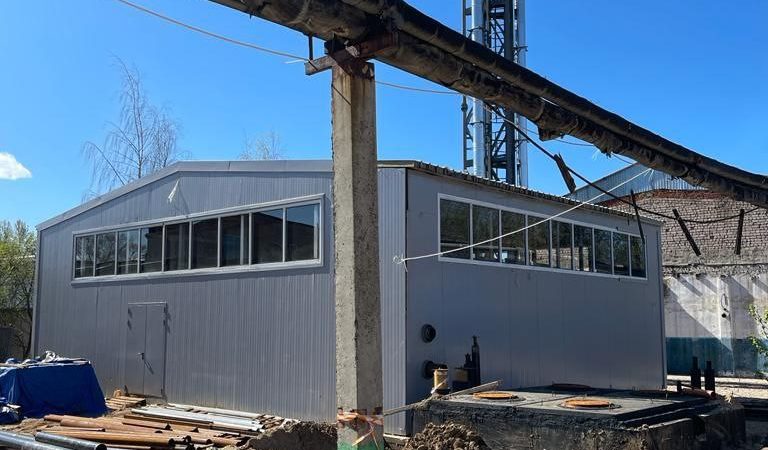 В Рузе строят котельную