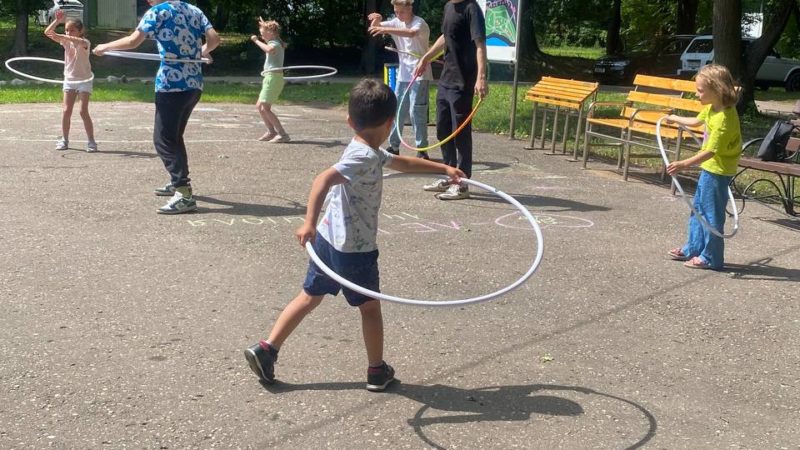 Посетителям Городка – о художественной гимнастике