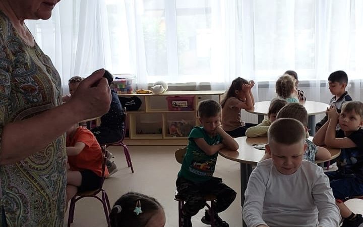 Юные дороховчане играли в «Добрый колобок»