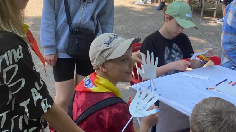 Юные ружане занимались творчеством на Городке