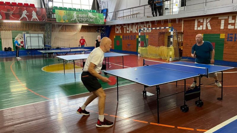 В Тучково сражались теннисисты-пенисонеры