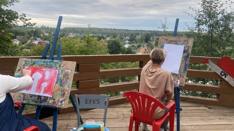 На Городке работали интерактивные площадки