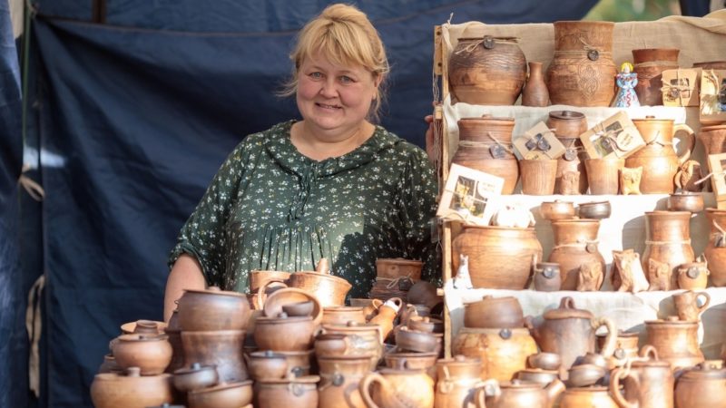 На фестивале «Город мастеров» представлены замечательные работы мастериц из разных уголков России