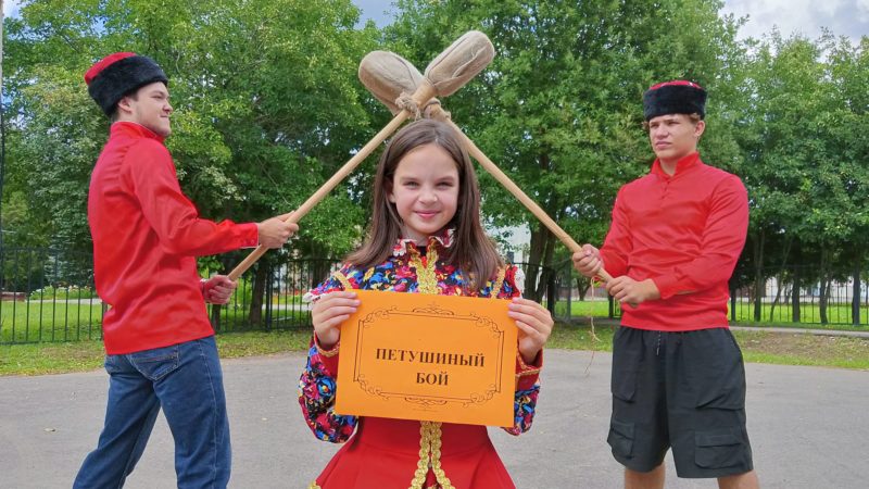 Покровские ребята играли как их предки