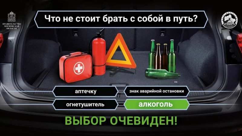 Автомобилистов Подмосковья массово проверят на трезвость